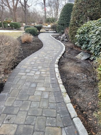 Awesome Landscape Design, Inc. Installs Pavers in Sutton